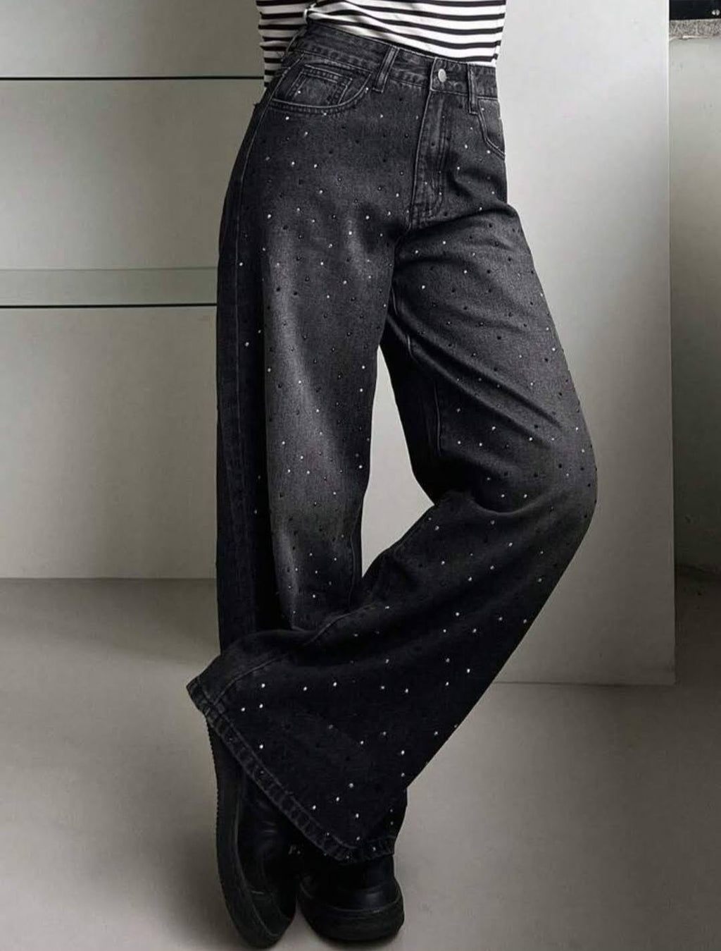 Rhinestone  Jeans