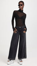 Rhinestone jeans