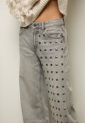 Stud jeans