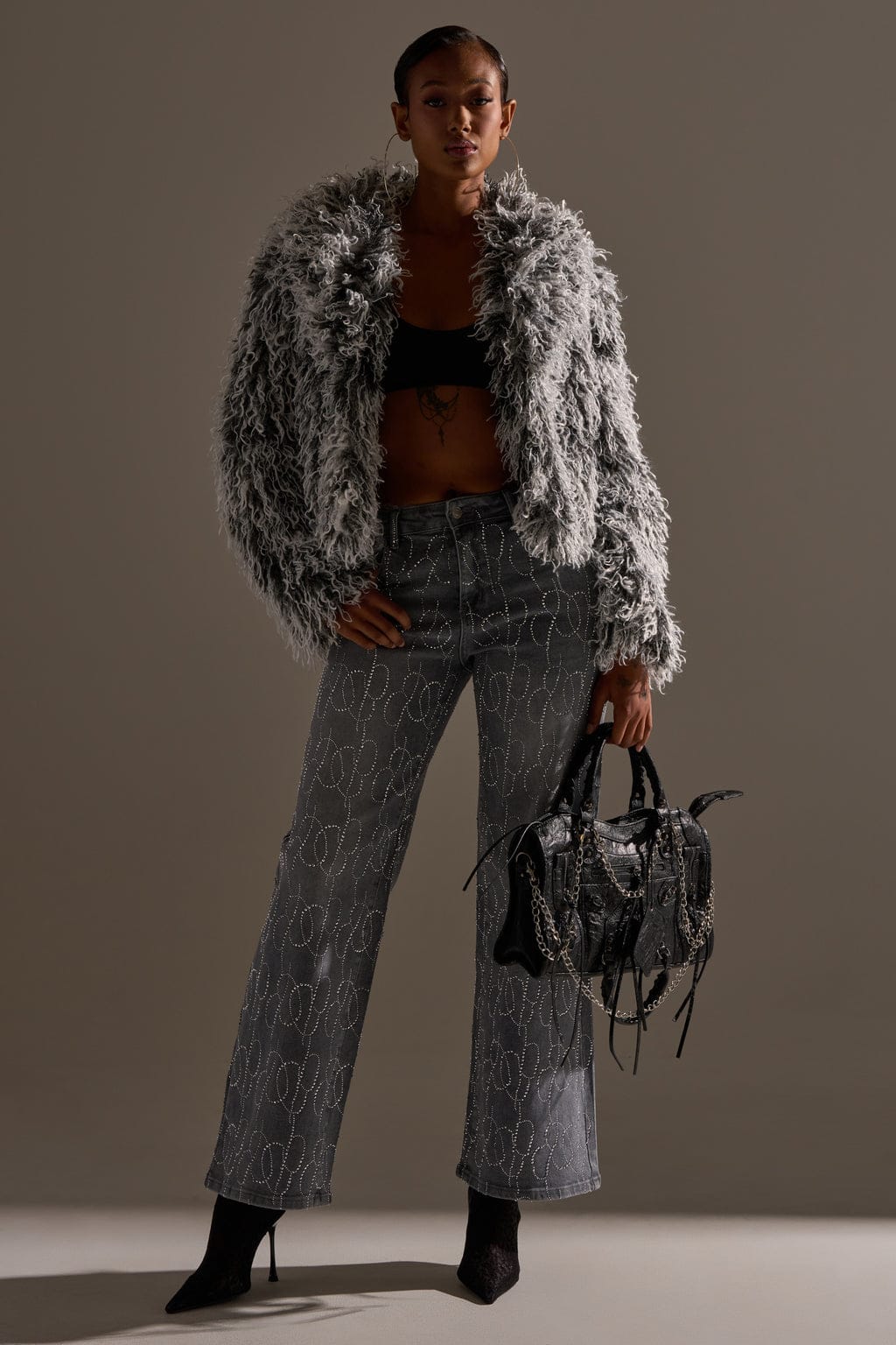 Rhinestone jeans