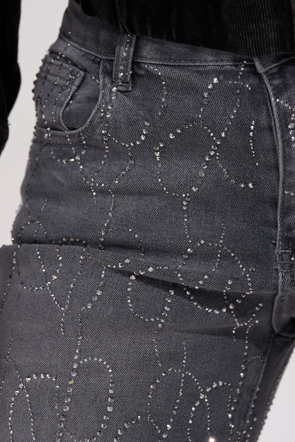 Rhinestone jeans