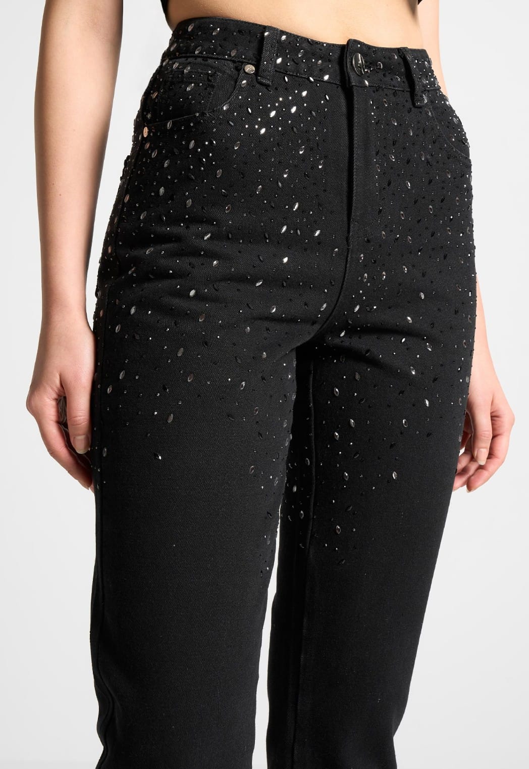 Rhinestone jeans