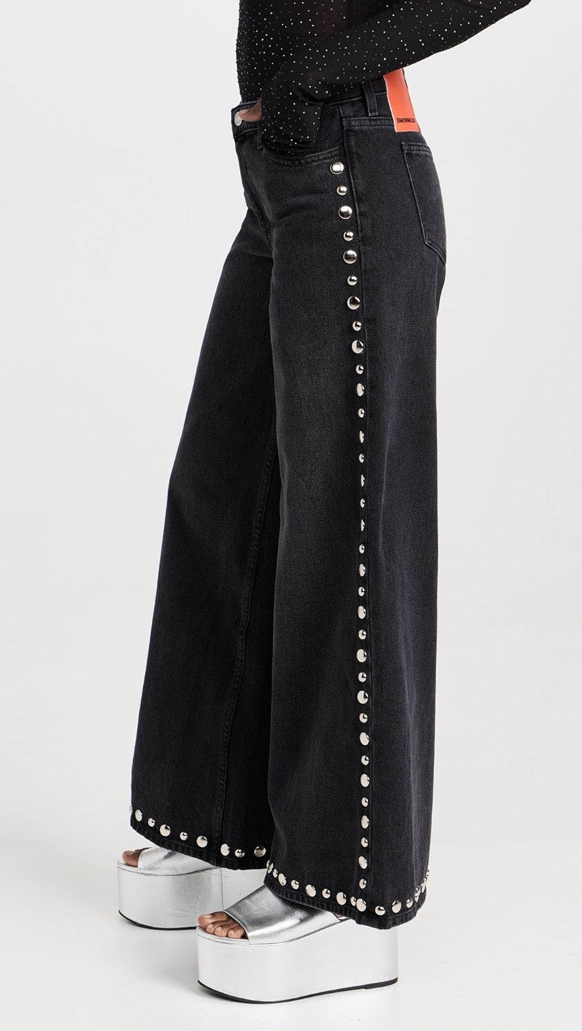 Rhinestone jeans