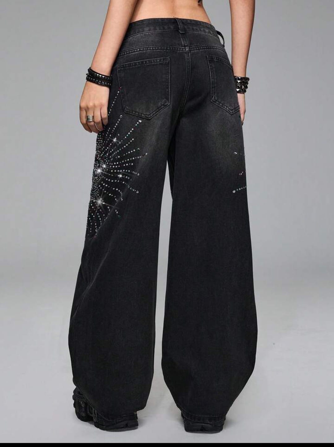 Rhinestone jeans