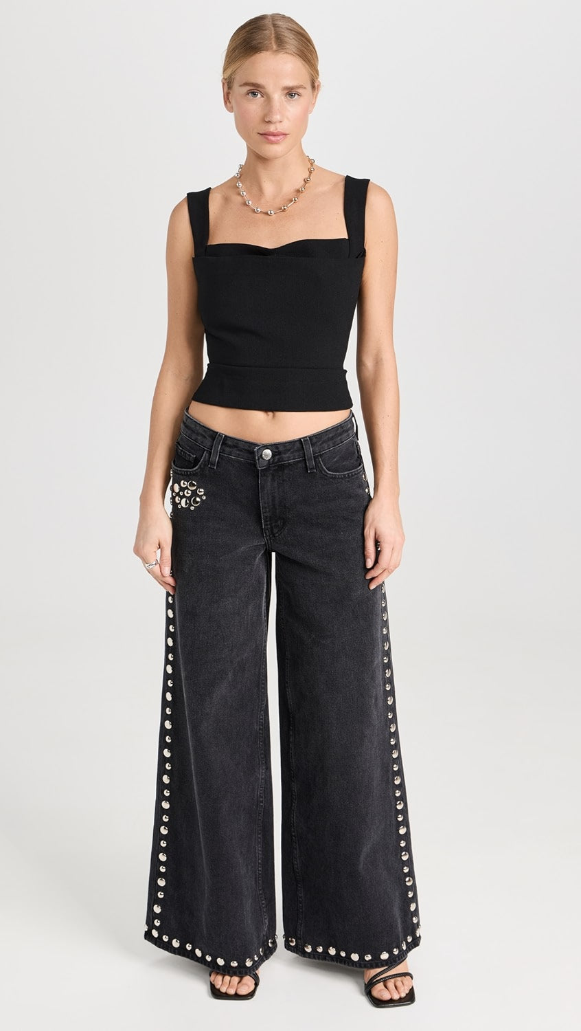 Rhinestone jeans