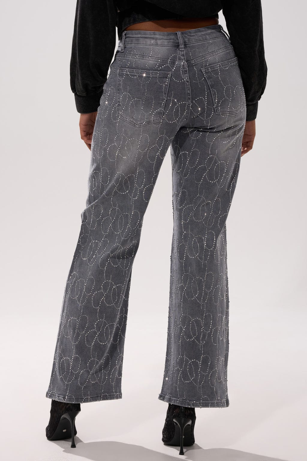 Rhinestone jeans
