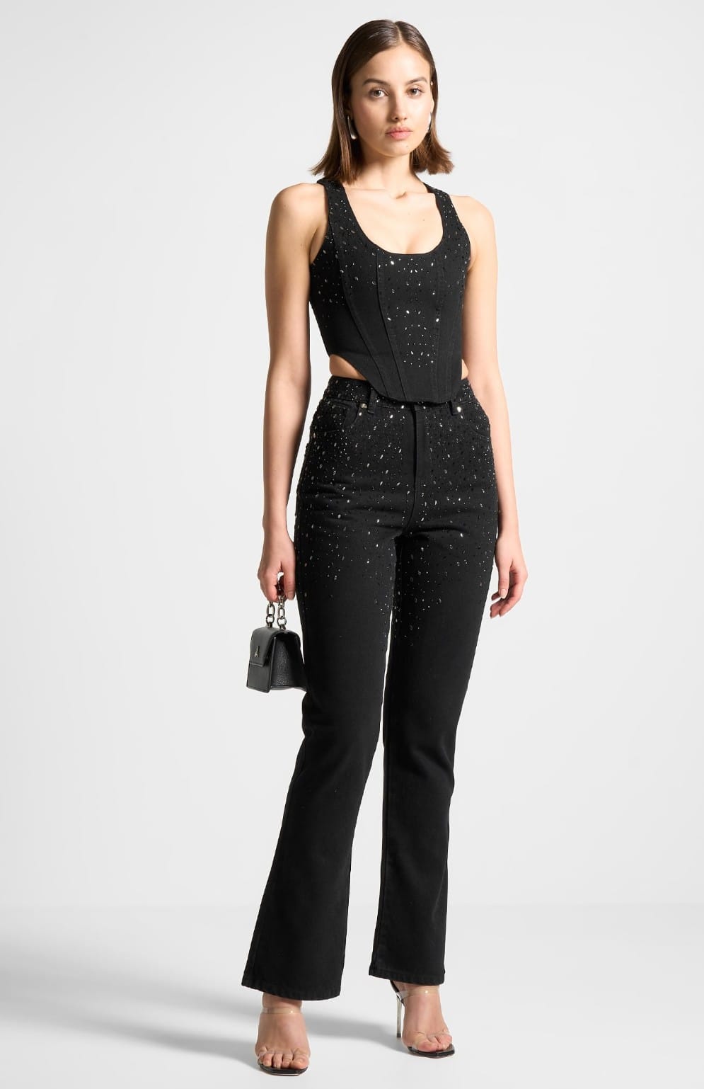 Rhinestone jeans