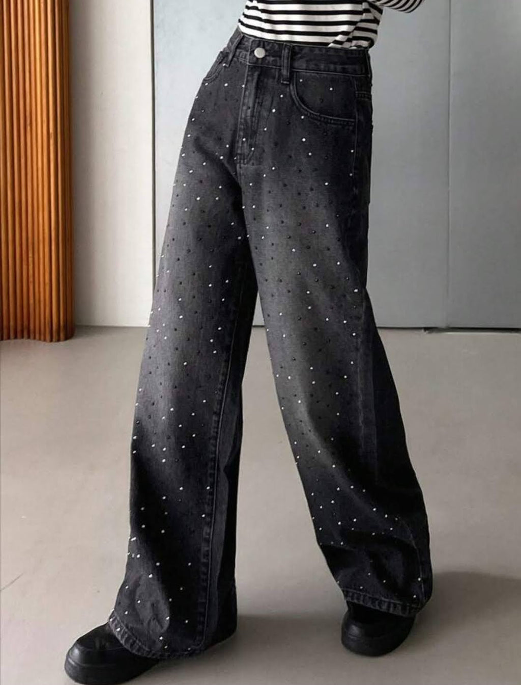 Rhinestone  Jeans