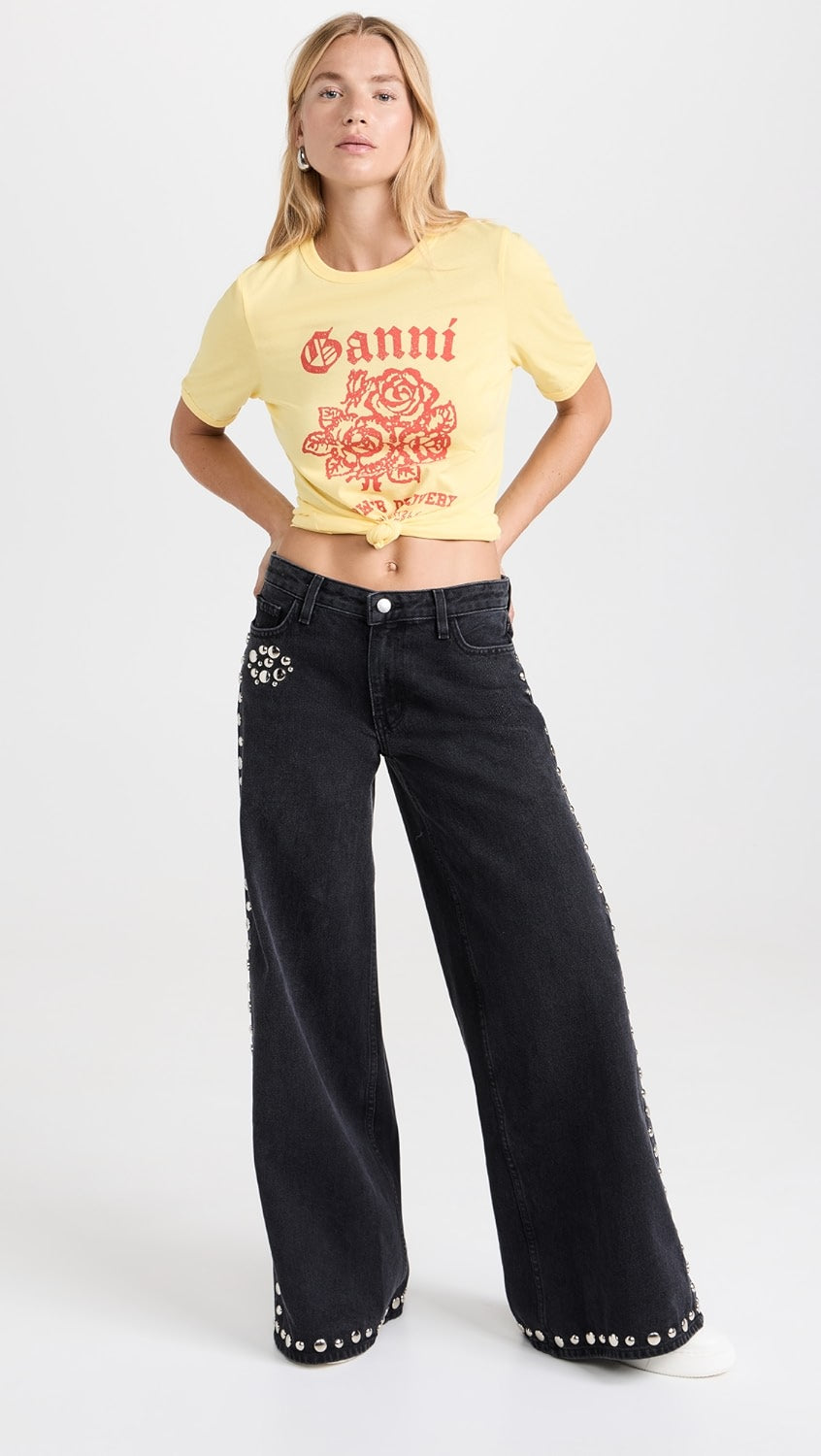 Rhinestone jeans
