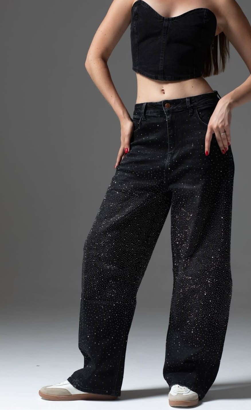 Rhinestone jeans