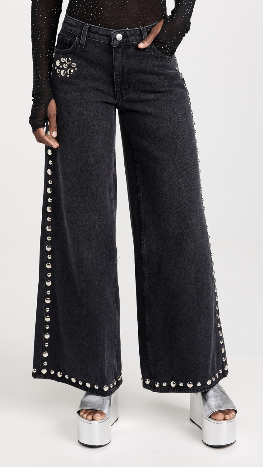 Rhinestone jeans